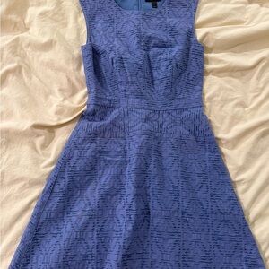 Jcrew Elegant Blue Sleeveless Dress